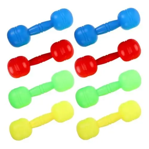 Produktbild: PAMINGONO Fitnessspielzeug Für Die Frühe Kindheit Sound-hanteln Für Kinder Tragbares Robustes Trainingsset Für Kleinkinder