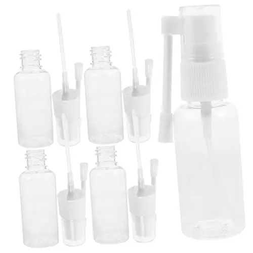 Produktbild: PAMINGONO 5 Stück Nasenspray Flaschen 30 Ml Leere Nasenspray Behälter Für Heuschnupfen Und Meerwasser Reise Unterflaschen Nasenspray Halter