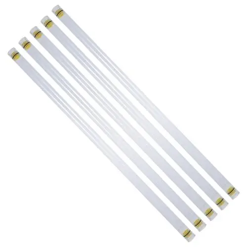 Produktbild: PAMINGONO 5st Bojenrohr Köder Klares Angelposenrohr Angelschläuche Schwimmendes Angelrohr Organizer Für Angelschwimmer Angelausrüstung Angelwerkzeug Rohr Für Schwimmer Transparent Plastik