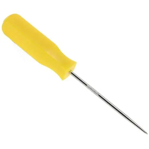 Produktbild: PAMINGONO Badminton-bespannungsmaschine Schläger Werkzeug Einfädelhaken Für Tennisschläger Besaitungsmaschinen Werkzeuge Zum Bespannen Von Schlägern Schläger-einfädelhaken Yellow Plastik