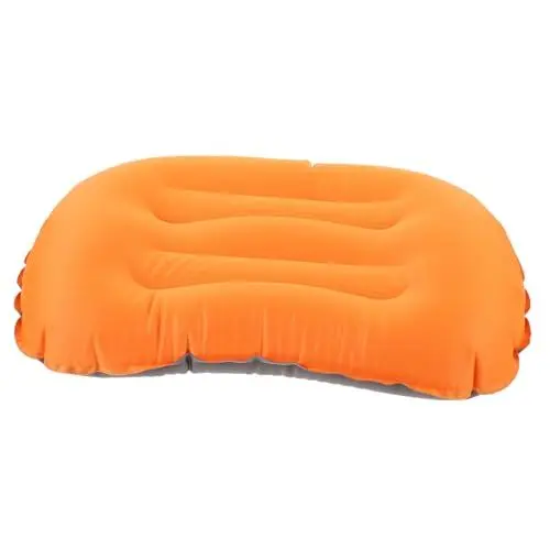Produktbild: PAMINGONO Campingkissen Ranzen Reisekopfkissen Nackenstützkissen Campingausrüstung Muss Haben Büro-ruhekissen Verdicktes Kissen Aufblasbares Schlafkissen Ruhendes Werkzeug Orange Polyester