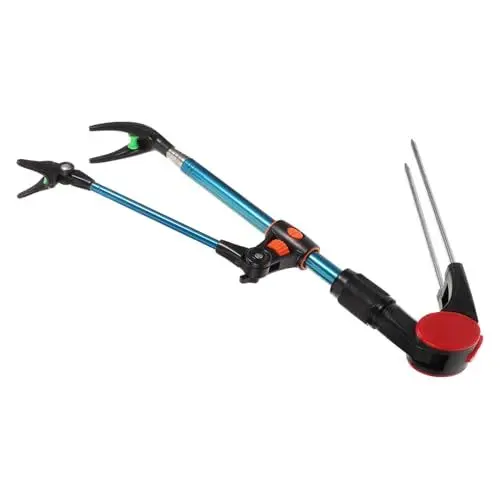Produktbild: PAMINGONO Doppelloch Angelrutenständer Für Das Angeln Im Freien Robuste Halterung Für Rutenhalter Und Rutenständer Ideal Für Outdoor Angelausflüge
