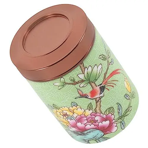 Produktbild: PAMINGONO Teedose Aus Keramik Im Chinesischen Stil Versiegeltes Mini-vorratsglas Für Losen Tee Süßigkeiten Küchendekor