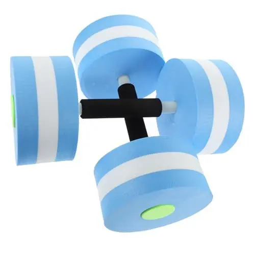 Produktbild: PAMINGONO Eva Schwimmhantel 2 Stück Fitness Trainingsgeräte Für Wassergymnastik Aqua Fitness Yoga Schwimmen Wassertraining Langlebig Blau