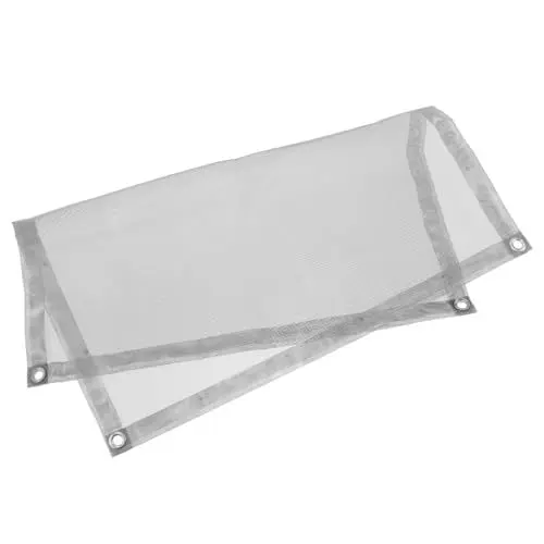 Produktbild: PAMINGONO Tragbarer Grillplatz Funkenschutz Edelstahl Outdoor-Camping-Design Feuer Für Lagerfeuer