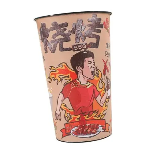 Produktbild: PAMINGONO Grillspieße-Eimer Für Große Versammlungen Gabelhalter Aus Metall Im Chinesischen Stil Essstäbchenbehälter