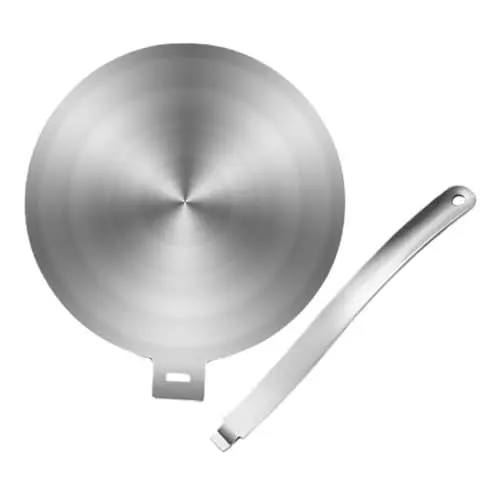 Produktbild: PAMINGONO Induktionskochplatte Herd Wärmeübertragungsplatte Induktionsplatten Adapter Induktions Adapter Wärmediffusor Simmerplatte Induktions Adapterplatte Induktionsplatte Für