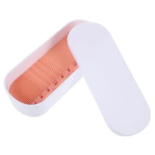Produktbild: PAMINGONO Tragbare Make-up Pinsel Lagerung Werkzeug Reinigung Box für Make-up Pinsel Reiniger Trocknen Rack Home Beauty Essential
