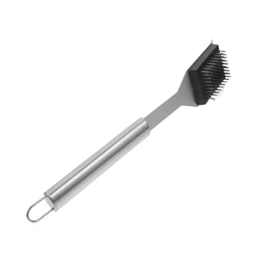 Produktbild: PAMINGONO Satz Grill-reinigungsbürste Grillrost Schaber Grillbürste Zur Grillreinigung Gasherd Reinigungsbürste Grillreiniger Für Grills Grillbürste Aus Draht Rostfreier Stahl Silver
