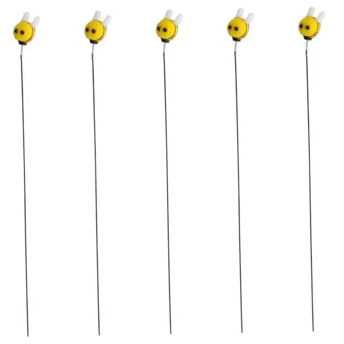 Produktbild: PAMINGONO Wollfilz Gartenpfähle Biene Ornament Biene Form Einfach Einsetzen Stange Hof Schmuck