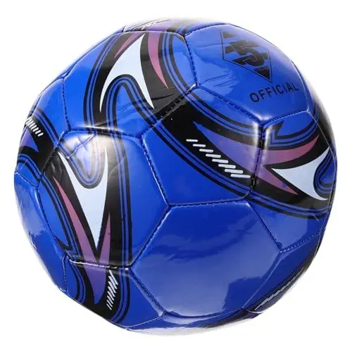 Produktbild: PAMINGONO Trainingsfußball Roter Fußball Fußball Fußball Junge Fußballspielzeug Wählen Sie Fußball Größe 5 Fußball Größe 5 Fußball Fußball PVC Blau