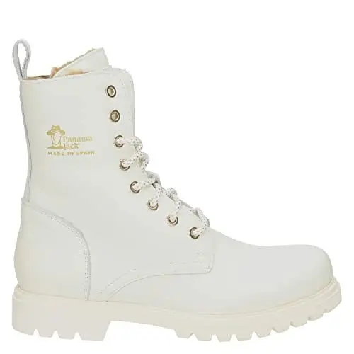 Produktbild: Panama Jack Damen Frisia Combat Boot, Blanco, 39 EU