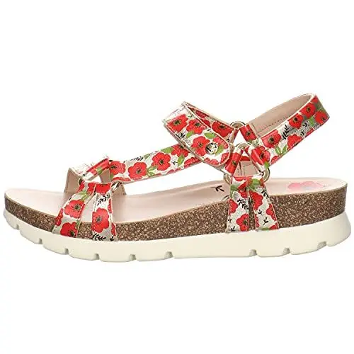 Produktbild: Panama Jack Damen Sally Garden Flat Sandal, Rojo B1, 41 EU