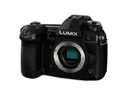 Produktbild: Panasonic DC-G9EG-K Lumix G Systemkamera (20 MP, 4K/6K, Dual I.S., OLED-Sucher, WiFi, Staub und Spritzwasserschutz, schwarz)