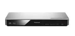 Produktbild: Panasonic DMP-BDT185EG 3D Blu-ray Player (4K Upscaling, DLNA, VoD, HDMI-Steuerung, USB, MKV-Playback) silber