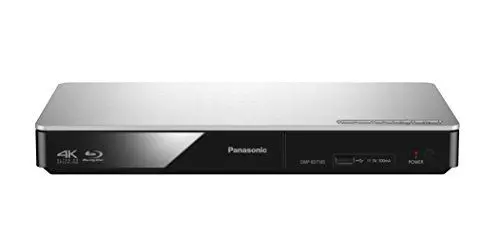 Produktbild: Panasonic DMP-BDT185EG 3D Blu-ray Player (4K Upscaling, DLNA, VoD, HDMI-Steuerung, USB, MKV-Playback) silber