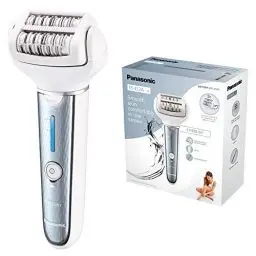 Produktbild: Panasonic Epilierer ES-EL2A-A503, Epiliergerät Damen, Wet & Dry, mit Licht (LED), erweiterbares Zubehör, blau