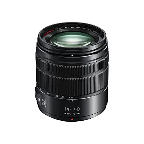 Produktbild: Panasonic H-FSA14140E Superzoom Objektiv LUMIX G (14-140mm (KB), Staubschutz, Spritzwasserschutz, F3,5-5,6 II ASPH. Power OIS