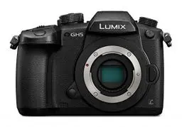 Produktbild: Panasonic LUMIX Systemkamera DC-GH5EG-K, 20 MP, Dual I.S., 4K 60p Video, 4K/6K Foto, DSLM Wechselobjektivkamera, MFT, schwarz
