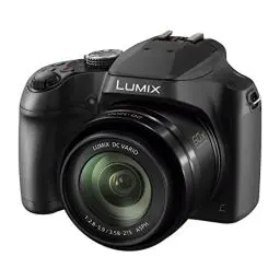 Produktbild: Panasonic Lumix DC-FZ82 Bridgekamera (18 Megapixel, 20 mm Weitwinkel, 60x opt. Zoom, 4K30p Videoaufname, Hybrid Kontrast AF) schwarz