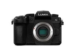 Produktbild: Panasonic Lumix DC-G91EG-K Systemkamera, 20 MP, Dual I.S., OLED Sucher, 4K Fotokamera, Staub-/Spritzwasserschutz, schwarz