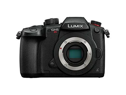 Produktbild: Panasonic Lumix DC-GH5SEG-K Systemkamera (10 MP, prof. Videofunktionen, wetterfestes Magnesiumgehäuse, schwarz)