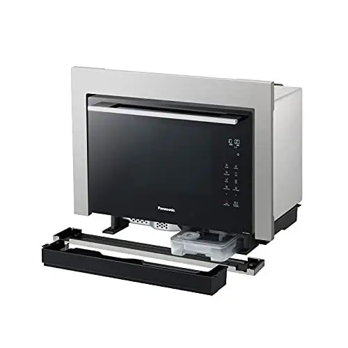 Produktbild: Panasonic Mikrowellen-Einbaurahmen NN-TK81LCSCP für die Kombi Mikrowelle-Dampfbackofen NN-CS89LBGPG, Edelstahl