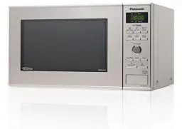 Produktbild: Panasonic NN-GD37HSGTG Mikrowelle mit Grill (1000 Watt, Inverter Mikrowelle, 23 Liter) edelstahl