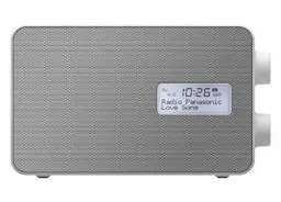 Produktbild: Panasonic RF-D30BTEG-W Digitalradio mit Bluetooth (DAB+, UKW, Netz und Batteriebetrieb, Spritzwasserschutz, AUX, Weckfunktion, Küchentimer) weiß