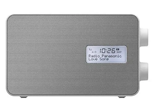 Produktbild: Panasonic RF-D30BTEG-W Digitalradio mit Bluetooth (DAB+, UKW, Netz und Batteriebetrieb, Spritzwasserschutz, AUX, Weckfunktion, Küchentimer) weiß