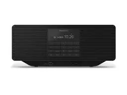 Produktbild: Panasonic RX-D70BTEG-K Digitalradio mit CD (DAB+, Stereo Klang, Bluetooth, UKW, Netz- & Batteriebetrieb, AUX, Weckfunktion), Schwarz
