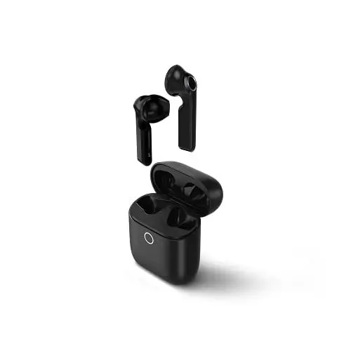 Produktbild: Panasonic RZ-B100WDE-K True Wireless In-Ear Kopfhörer - Bluetooth, Touch-Bedienung, Sprachsteuerung, kabellos, Schwarz