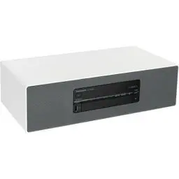 Produktbild: Panasonic SC-DM504EG-W Micro HiFi in weiß (40 Watt RMS, Digital DAB+, CD, UKW, Bluetooth, USB, AUX)