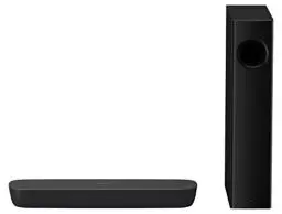 Produktbild: Panasonic SC-HTB254EGK 2.1 Soundbar System mit Subwoofer (Bluetooth, Dolby Soundbar, Multiroom Audio, HDMI ARC, 120 Watt RMS) schwarz
