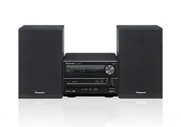 Produktbild: Panasonic SC-PM250EG-K Micro-mit HiFi-System (Bluetooth, CD, UKW, 20 W RMS) schwarz