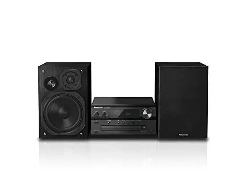 Produktbild: Panasonic SC-PMX94EG-K Micro HiFi System (120 W RMS, Digital DAB+, CD, UKW , Bluetooth, USB, AUX) schwarz, Einheitsgröße