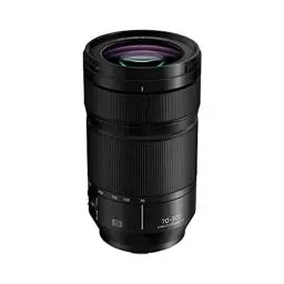 Produktbild: Panasonic S-R70300E LUMIX S Teleobjektiv (70-300mm, L-Mount Objektiv, F4.5-5.6, Makro, O.I.S., Filtergröße 77mm) schwarz