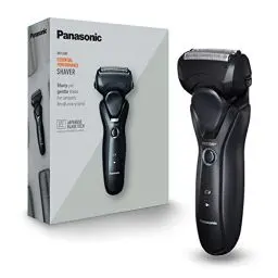 Produktbild: Panasonic Series 500 ES-RT37 Wet und Dry Herrenrasierer mit 3 Klingen für schnellen und präzisen Schnitt, Schwarz