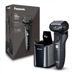 Produktbild: Panasonic Series 800 ES-LV97 Nass/Trocken-Rasierer, 5-fach-Scherkopf mit Linearmotor, inklusiv Reinigungs- und Ladestation, schwarz