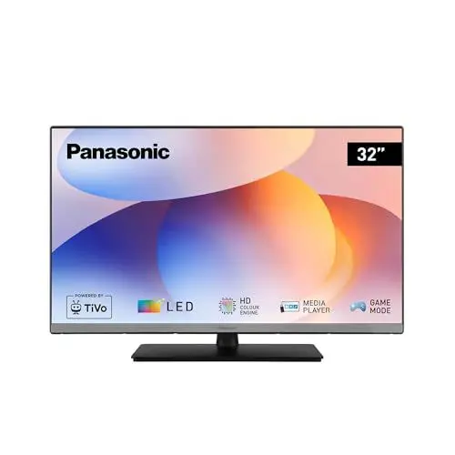 Produktbild: Panasonic TB-32S40AEZ, S40 Serie 32 Zoll HD LED Smart TV, 2024, TiVo, Google- und Alexa-Sprachsteuerung, Gaming-Modus, Media Player, HDR, HDMI, WLAN, für EIN außergewöhnliches visuelles Erlebnis