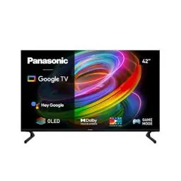 Produktbild: Panasonic TX-42MZ700E, 42 Zoll 4K Ultra HD OLED Smart 2023 TV, High Dynamic Range (HDR), Dolby Atmos & Dolby Vision, Android TV, Google Assistant, Chromecast, 2 fuß-sockel, Fernbedienung, Schwarz