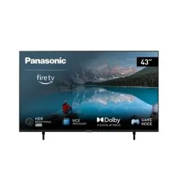 Produktbild: Panasonic TX-43MXW834, 43 Zoll 4K Ultra HD LED Smart 2023 TV, High Dynamic Range (HDR), Dolby Atmos & Dolby Vision, Fire TV, Prime Video, Alexa, Netflix, Schwarz