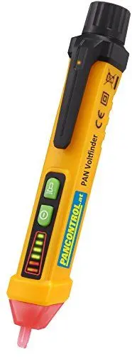 Produktbild: Pancontrol PAN Voltfinder, kontaktloser Spannungsprüfer 12-1000V AC, 3-stufige Anzeige, + LED Lampe