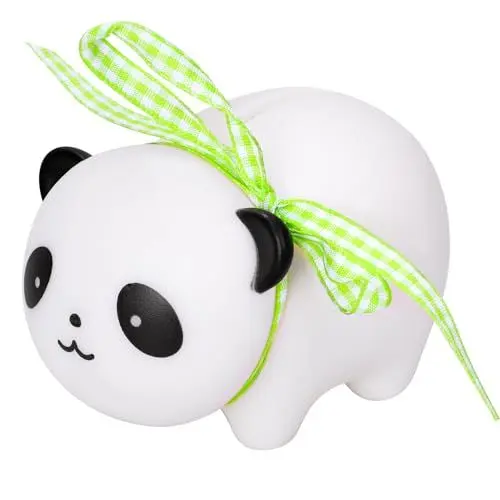 Produktbild: Panda Spardose Super Süßes Sparschwein Wiederverwendbare Sparbox SparbüChse Piggy Bank Geschenk für Alle Festivals(Schwarz Weiß)
