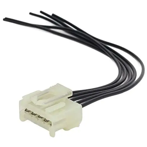 Produktbild: panda 169 4 polig kabelbaumstecker rücklicht reparatursatz, Rücklicht-Kabelbaum-Stecker 51277277 Ersatz für Panda Second Generation Mk3 169