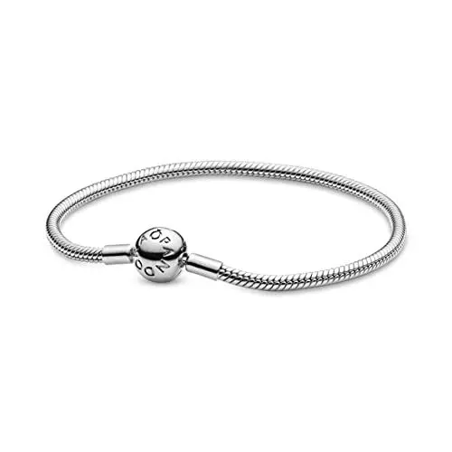 Produktbild: PANDORA Damen-Armband mit Kugelverschluss, glatt 925 Silber 18 cm-590728-18