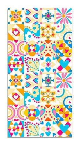 Produktbild: Panorama Agatha Ruiz de la Prada Vinylteppich Küche Lounge - Verschiedene Größen - (Hydraulische Sahne Original 140x200cm)