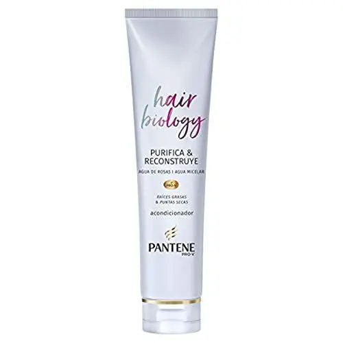 Produktbild: Pantene Pro-V Hair Biology Reiniger & Wiederaufbau Conditioner 160 ml für fettige Wurzeln und trockene Spitzen