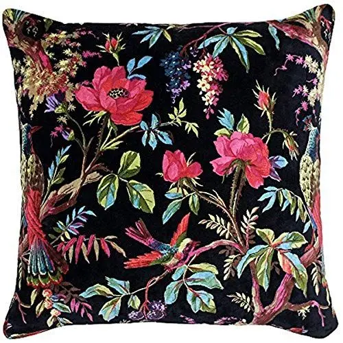 Produktbild: Paoletti Paradise 50X50 C/CASE Black, Baumwolle, Schwarz, 50x50cm