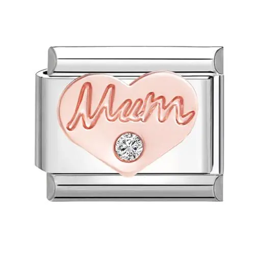 Produktbild: papasgix Italian Charms Module Familien für 9mm Italian Charm Bracelet DIY Italian Style Charms für Damen Abnehmbar Italienisches Charm Armband Zubehör Mädchen Junge Geschenk
